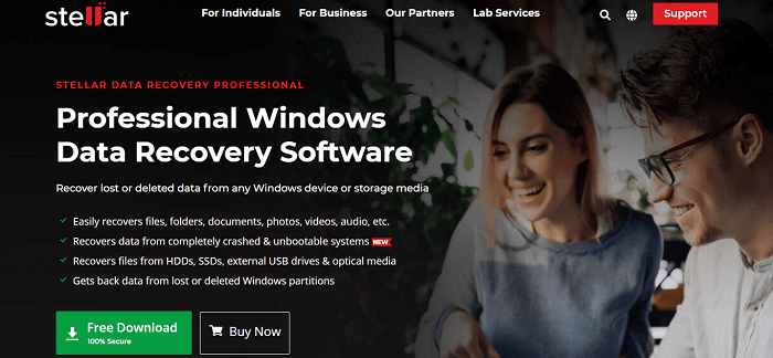 Stellar Data Recovery Review For Windows Professional