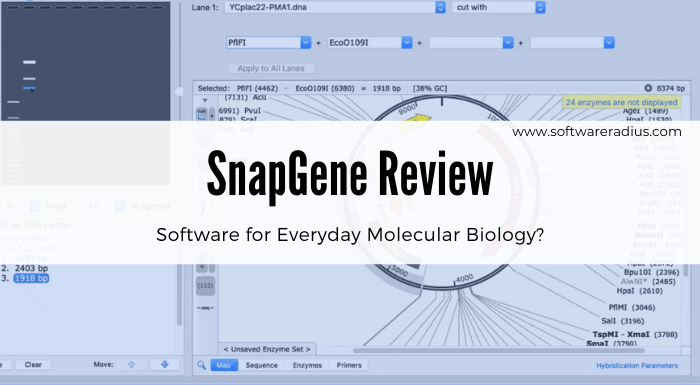 SnapGene Review everyday molecular biology Software